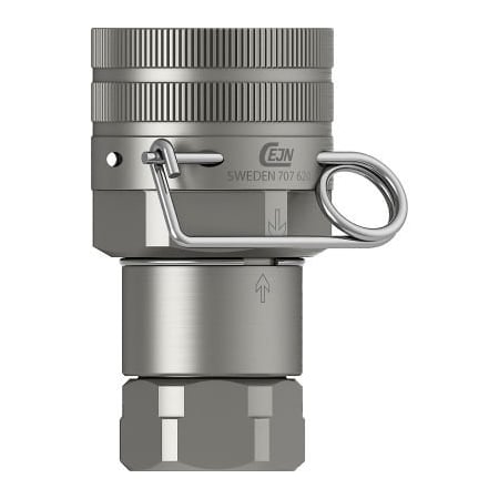 Cejn Industrail. Cejn Series 707 TLX Flat Face Twist Lock Nipple 10-707-6603